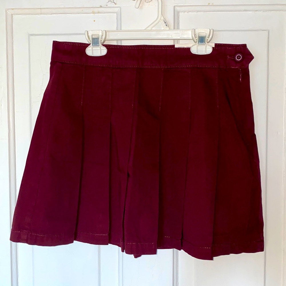 “American Eagle” High Rise Plaid Skirt